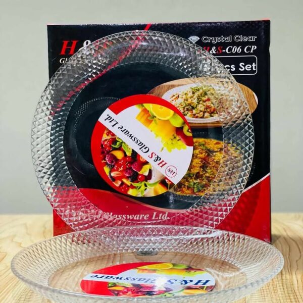 Diamond Glass Plate Set-06